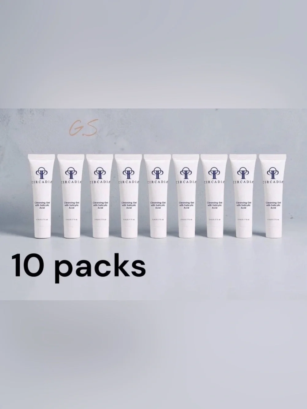 Circadia Cleansing Gel with Salicylic Acid 5 mL/ Sample(10 pack), Fresh & Sealed